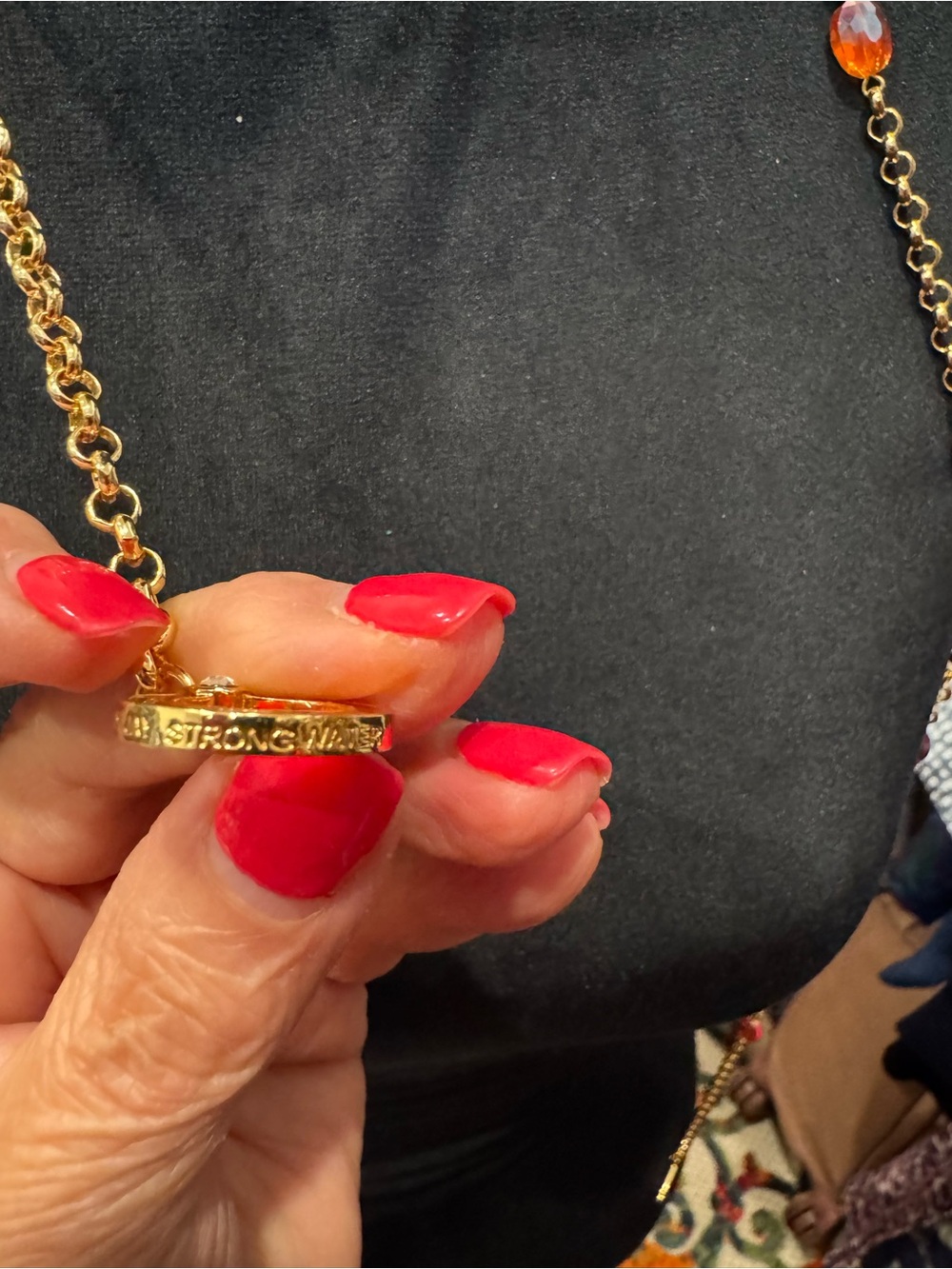 Jay Strongwater detachable pendant Necklace - Picture 9 of 12